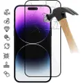 Mtp Products iPhone 16 Full Cover Beskyttelsesglass - Svart Kant