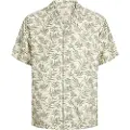 Jack & Jones Blulincoln Print Resort Kortarmet Skjorte