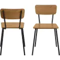 AC Design NORDFORMSpisestol Peru, 4-pkBrunStolerFra Homeroom