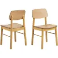 Actona NORDFORMBarlow spisestol 2-pakningNaturStolerFra Homeroom