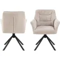 AC Design NORDFORMAlonso spisestuestol med armlener 2-pkBeigeArmstolerFra Homeroom