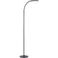 JUST LIGHT Moderne gulvlampe svart dimmbar inkl. LED - Kiril