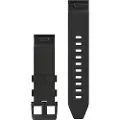 Garmin QuickFit - Klokkestropp for smart armbåndsur - svart - for D2 fenix 5 fenix 6 fenix 7 Forerunner 965 Instinct Solar MARQ quatix 5