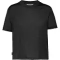 Icebreaker Merino 150 Tech Lite Iii Crop Kortarmet T-skjorte
