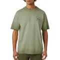 Scotch & Soda Inside Oout Cold Relaxed Fit Kortarmet T-skjorte