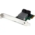 StarTech.com 4-porters Pcie Sata Iii-kontrollerkort