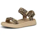 Woden Line Suede Sandaler