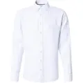 Fynch&Hatton 15046160 Linen Fine Stripe Skjorte Med Lange Ermer
