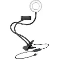 Logilink Smartphone Ring Light Clamp Mount Ø 8.5 cm