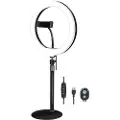 Logilink Smartphone ring light tripod with remote shutter height adjust. Ø 25 cm