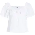 O'Neill Hughes Woven T-skjorte hvit