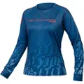 Endura Mt500 Print Langarmet Enduro-sykkeltrøye