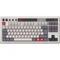 8Bitdo Retro Mechanical Keyboard - N Edition - ISO - Nordisk - Grå