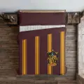 Play Fabrics Dynetrekk Med Knapper Gryffindor Striper Til 135/140 Seng 220x220 Cm