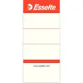 Esselte - Mapperyggetikett - for ANSI A (Letter) (216 x 279 mm) - hvit (en pakke 100)