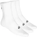 Asics for man. 155204 Pack of 3 White Crew Socks (43-46), Sport, Cotton, Running, Multisport, Polyamide