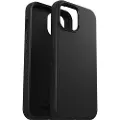 Otterbox Symmetry Series - Baksidedeksel for mobiltelefon - antimikrobielt - polykarbonat, syntetisk gummi - svart - for Apple iPhone 13, 14, 15