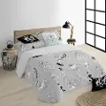 Play Fabrics Looney Dynetrekk Med Knapper 150/160 Cm 240x240 Cm