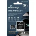 MediaRange Micro Sdxc 256gb + Sd Adapter Sd-kort
