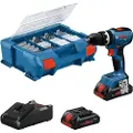 Bosch Gsb 18v-65 + 2 Bat Procore​4.0ah + 82 Acc Elektrisk Skrutrekker