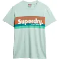 Superdry Terrain Logo Stripe Relxed Kortarmet T-skjorte