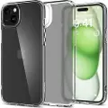 Spigen ACS06655, Etui, Apple, iPhone 15 Plus, 17 cm (6.7), Gjennomsiktig