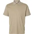 Selected Fave Button Kortermet Poloskjorte