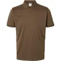 Selected Fave Button Kortermet Poloskjorte