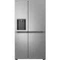 LG GSLC41PYPE - Kjøleskap/fryser - side-ved-side med vannautomat, isdispenser - bredde: 91.3 cm - dybde: 73.5 cm - høyde: 179 cm - 641 liter - Klasse E - primasølv