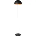 Lucide myGarden Alpenglow-vegglampe, 60 W, E27, ingen pære, Vegglys, Sort, Aluminium, Glass, IP44, Hage, Terrasse, I