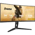 Iiyama 34" G-MASTER Gold Phoenix GCB3486WQSCP-B1 - LED monitor - curved - 34" - HDR