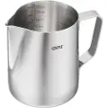 GEFU BARISTA, Rustfritt stål, Rustfritt stål, Monokromatisk, 0,6 l, 600 ml, 92 mm
