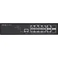 Lancom Systems GS-2412P, Håndtert, L2+, Gigabit Ethernet (10/100/1000), Strøm over Ethernet (PoE), Rack-montering