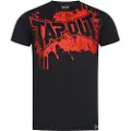 TAPOUT Splashed Kortarmet T-skjorte