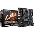Gigabyte B550M DS3H R2 - Hovedkort - micro ATX - Socket AM4 - AMD B550 Chipset - USB 3.2 Gen 1 - Gigabit LAN - innbygd grafikk (CPU kreves) - HD-lyd (8-kanalers)