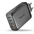 NGS Vegglader Med 1 Usb-a-og 3 Usb-c-porter 140w