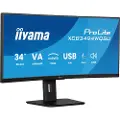 Iiyama 34" XCB3494WQSU-B1 - 3440x1440 (UWQHD) - 120Hz - VA - KVM switch