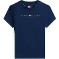 Tommy Hilfiger Us Linear Slim Fit Kortarmet T-skjorte