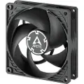 Arctic P9 PWM PST, Vifte, 9,2 cm, 65,97 m³/t, Sort