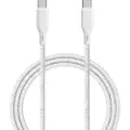 Upström ËSSENTIALS - USB-kabel - 24 pin USB-C (hann) til 24 pin USB-C (hann) - 2.5 m - USB Power Delivery (100 W)