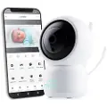 Eta 630690000, Digital babytelefon, 2 kanaler, 10 m, 0 - 2400 MHz, Hvit, Knapper
