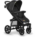 Lionelo Strollers - Lo-Annet Plus Black Carbon