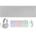 Mars Gaming Mcp-rgb3w Spillsett Mus Tastatur Hodesett Musematte
