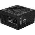 MSI MPG A1000GS PCIE5 Strømforsyning (PSU) - 1000 Watt - 135 mm - ATX 3.1 - 80 Plus Gold sertifisert