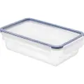 Rotho CLIC & LOCK, Beholder, Rektangulær, 1,5 l, Blå, Gjennomsiktig, Plast, -20 °C