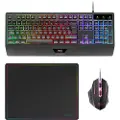 Mars Gaming Mcp124es Spillmus Tastatur Og Kontroller Spansk