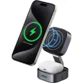 UGREEN 35316, Innendørs, USB, Trådløs lading, Grå