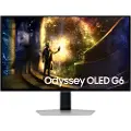 Samsung Odyssey OLED G6 S27DG612SU - G61SD Series - OLED-skjerm - gaming - 27 - 2560 x 1440 QHD @ 240 Hz - 250 cd/m² - 1000000:1 - HDR10 - 0.03 ms - 2xHDMI, DisplayPort - sølv