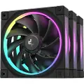 DeepCool FL12 - Case viftesett - 120 mm - svart