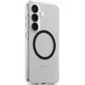 PanzerGlass Flagship Case Transparent Urban Combat w. Black QI Compatible Samsung Galaxy S25